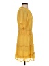 Lush 100% Polyester Yellow Casual Dress Size S - photo 4