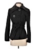 Zara Basic Black Coat Size XS - photo 1