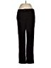Chaps Black Brown Casual Pants Size 8 - photo 1