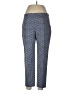 Piazza Sempione Print Blue Casual Pants Size EU (IT) 48 / US 12 - photo 1