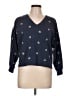 Draper James 100% Cotton Blue Pullover Sweater Size L - photo 1