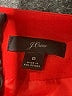 J.Crew Red Short Sleeve Blouse Size 6 - photo 7