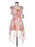 No Boundaries 100% Polyester Paisley Orange Casual Dress Size M - photo 1