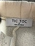 Tic : Toc 100% Polyester Solid Ivory Shorts Size S - photo 3