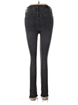Madewell Curvy High-Rise Skinny Jeans in Black Sea (view 2)