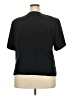 Bentley 100% Polyester Black Short Sleeve Blouse Size 20 - photo 2