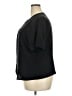 Bentley 100% Polyester Black Short Sleeve Blouse Size 20 - photo 5