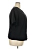 Bentley 100% Polyester Black Short Sleeve Blouse Size 20 - photo 4