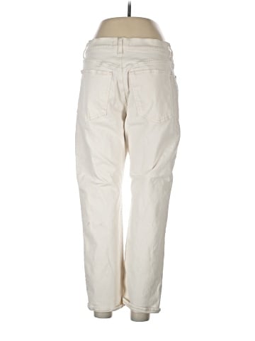 Madewell The Petite '90s Straight Jean in Vintage Canvas Wash (view 2)