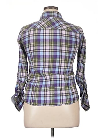 Aeropostale Long Sleeve Button-Down Shirt (view 2)