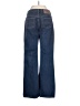 Express Chevron-herringbone Blue Jeans Size 5 - 6 - photo 2