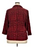 Kathy Che Plaid Red 3/4 Sleeve Button-Down Shirt Size 18 - photo 2