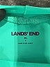 Lands' End Teal Rash Guard Size 16 - photo 3