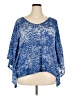 Logix Blue Poncho Size 2X - photo 1