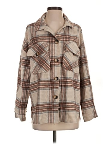 Timing Long Sleeve Button-Down Shirt (view 1)
