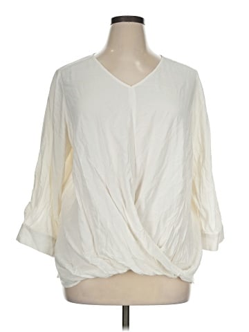 Cj Banks 3/4 Sleeve Blouse (view 1)