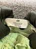 H&M 100% Viscose Print Green Cargo Pants Size 10 - photo 3