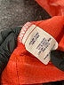 Robert Krugman 100% Linen Metallic Orange Raincoat Size S - photo 7