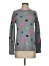 Halogen 100% Cashmere Stars Gray Cashmere Pullover Sweater Size XS - photo 1