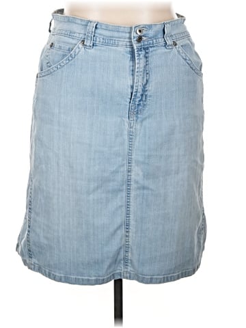 Gloria Vanderbilt Denim Skirt (view 1)