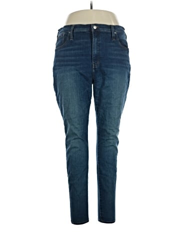 Madewell 10" High-Rise Skinny Jeans in Alabara Wash (view 1)