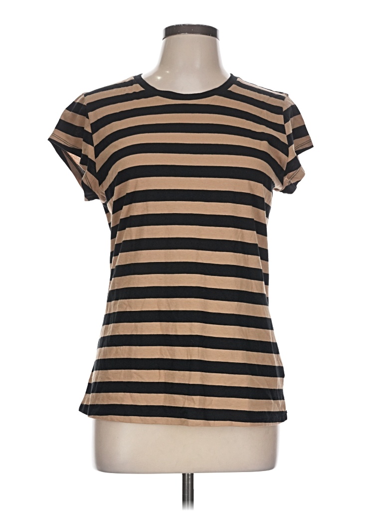 Pre-owned Universal Thread Short Sleeve T-shirt In Brown