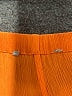 Everlane Solid Orange Casual Pants Size L (estimated) - photo 7