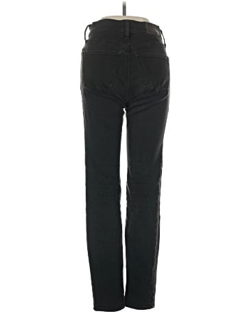 Madewell 9" Mid-Rise Skinny Jeans in Lunar Wash (view 2)