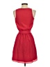 Express 100% Polyester Solid Red Casual Dress Size XS - photo 2