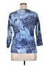 Lane Bryant Blue 3/4 Sleeve Blouse Size 14 (1) - photo 2
