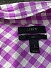 J.Crew Checkered-gingham Purple Long Sleeve Button-Down Shirt Size 2 - photo 3