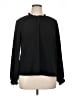CeCe Black Long Sleeve Blouse Size XL - photo 1