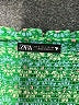 Zara 100% Polyester Hearts Green Cocktail Dress Size S - photo 7
