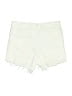 Express Jeans Ivory Denim Shorts Size 6 - photo 2