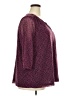 Croft & Barrow 100% Polyester Burgundy 3/4 Sleeve Blouse Size 3X - photo 4