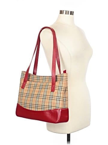 Burberry Vintage Haymarket Check Tote (view 2)