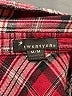 Twenty One Plaid Red Long Sleeve Button-Down Shirt Size M - photo 7