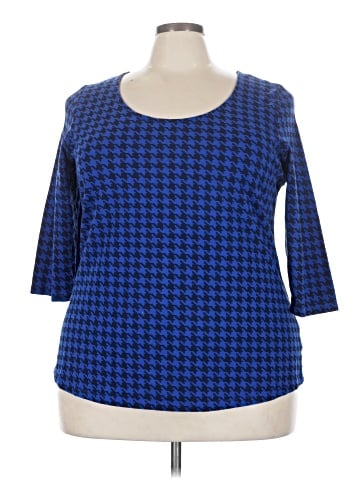 Jessica London 3/4 Sleeve Top (view 1)