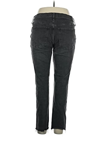Madewell Mid-Rise Stovepipe Jeans in Armand Wash: Raw-Hem Edition (view 2)