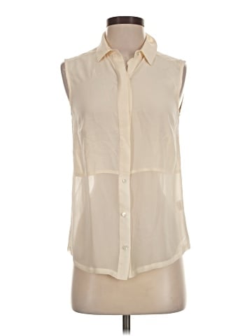 Trina Turk Sleeveless Silk Top (view 1)