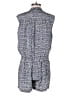 Vince. 100% Silk Print Blue Romper Size 6 - photo 2