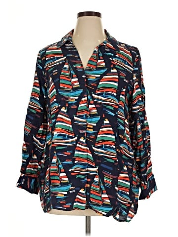 Soft Surroundings Long Sleeve Blouse (view 1)