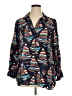 Soft Surroundings Blue Long Sleeve Blouse Size XL (petite) - photo 1