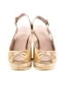 Stuart Weitzman Gold Wedges Size 5 1/2 - photo 2