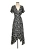Everly 100% Polyester Animal Print Black Casual Dress Size S - photo 1