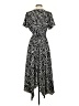 Everly 100% Polyester Animal Print Black Casual Dress Size S - photo 2