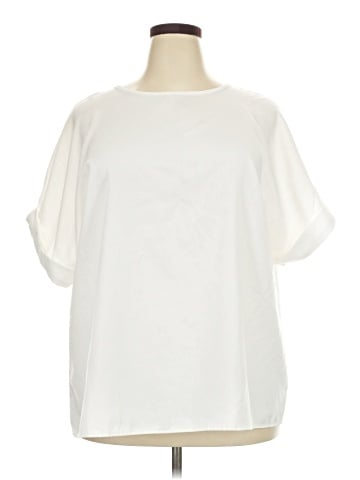 Emery Rose Short Sleeve Blouse (view 1)