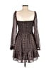 Reset 100% Polyester Hearts Brown Casual Dress Size L - photo 2