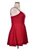 City Triangles Solid Red Cocktail Dress Size 16 - photo 4