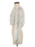 Intermix Silver Long Sleeve Blouse Size P (petite) - photo 5